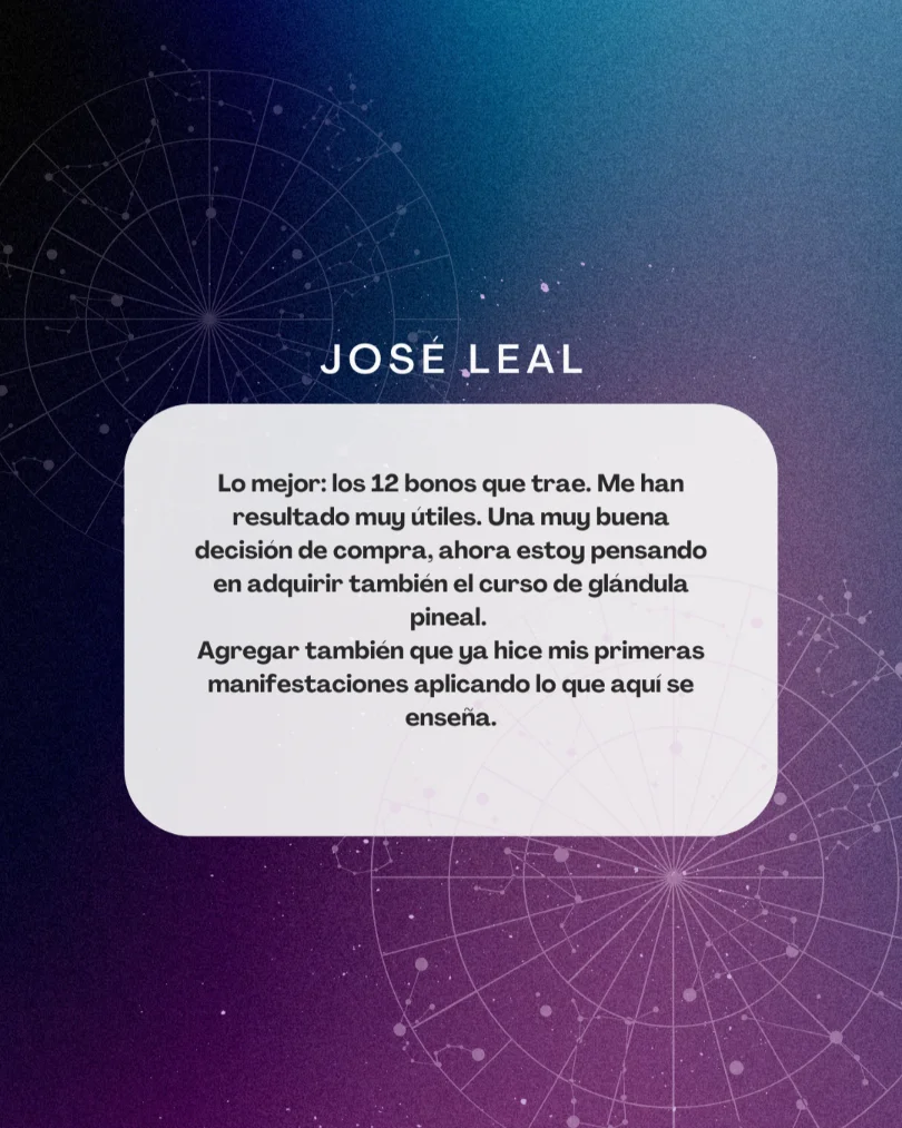 Testimonios Manual de Manifestación